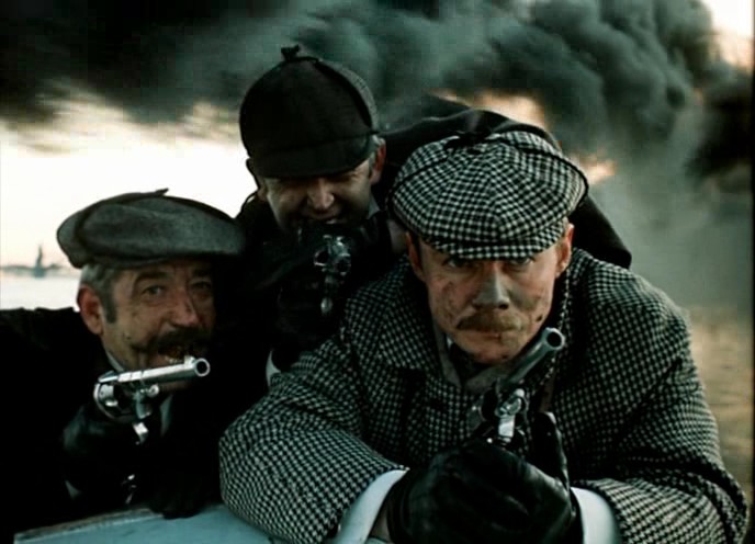 Кадры из Шерлок Холмс и доктор Ватсон: Сокровища Агры (1983)