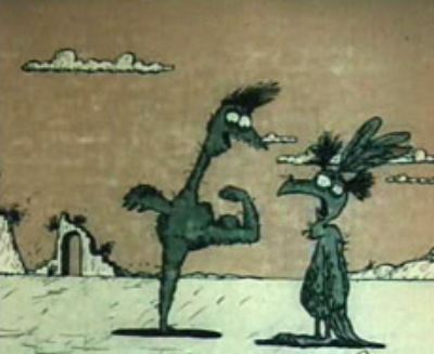 Кадры из Крылья, ноги и хвосты (1985)