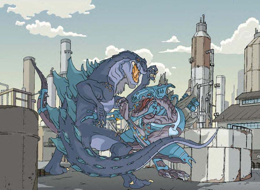 Кадры из Годзилла (1998)