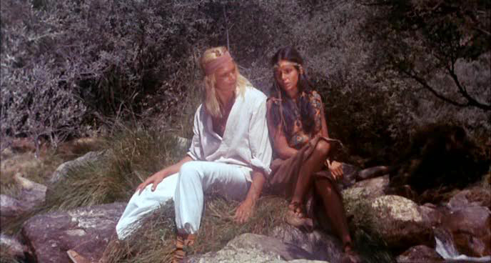 Кадры из Белый апач (1987)