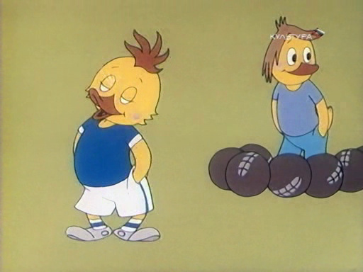 Кадры из Как утёнок-музыкант стал футболистом (1978)