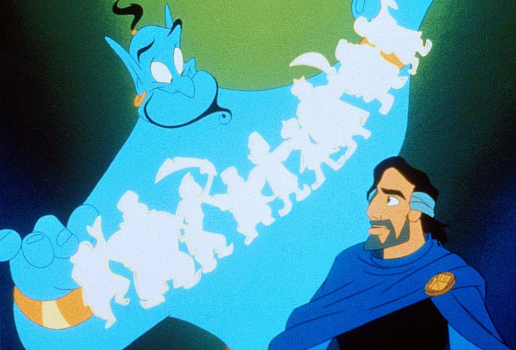 Кадры из Аладдин и король разбойников (1996)