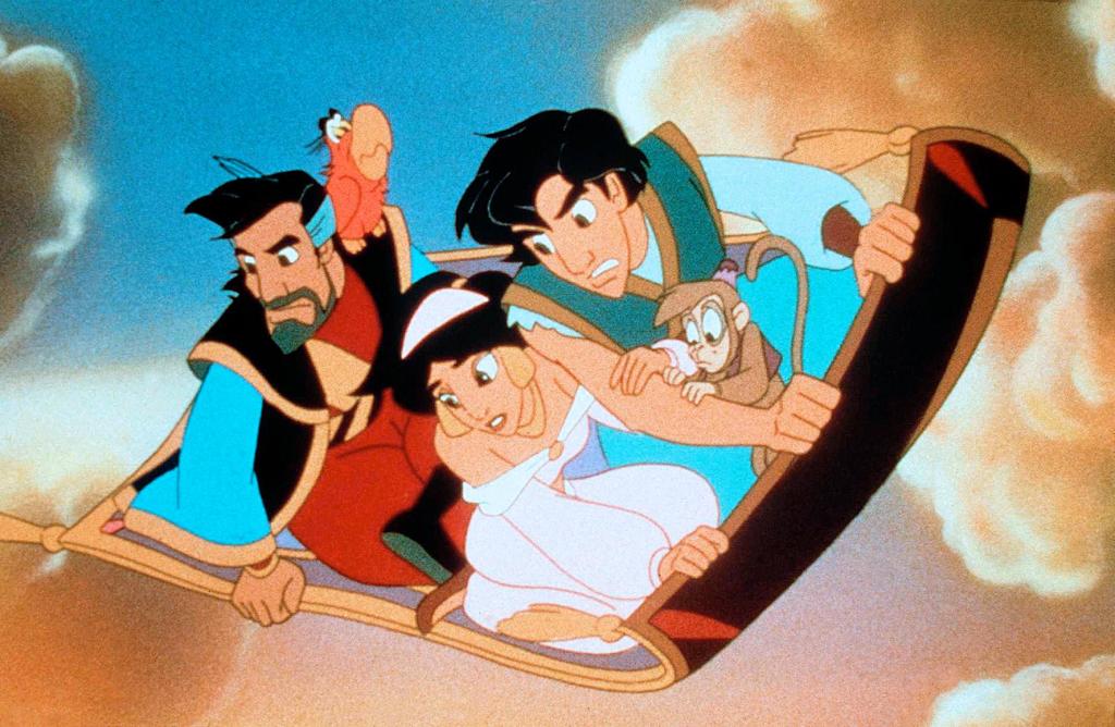 Кадры из Аладдин и король разбойников (1996)