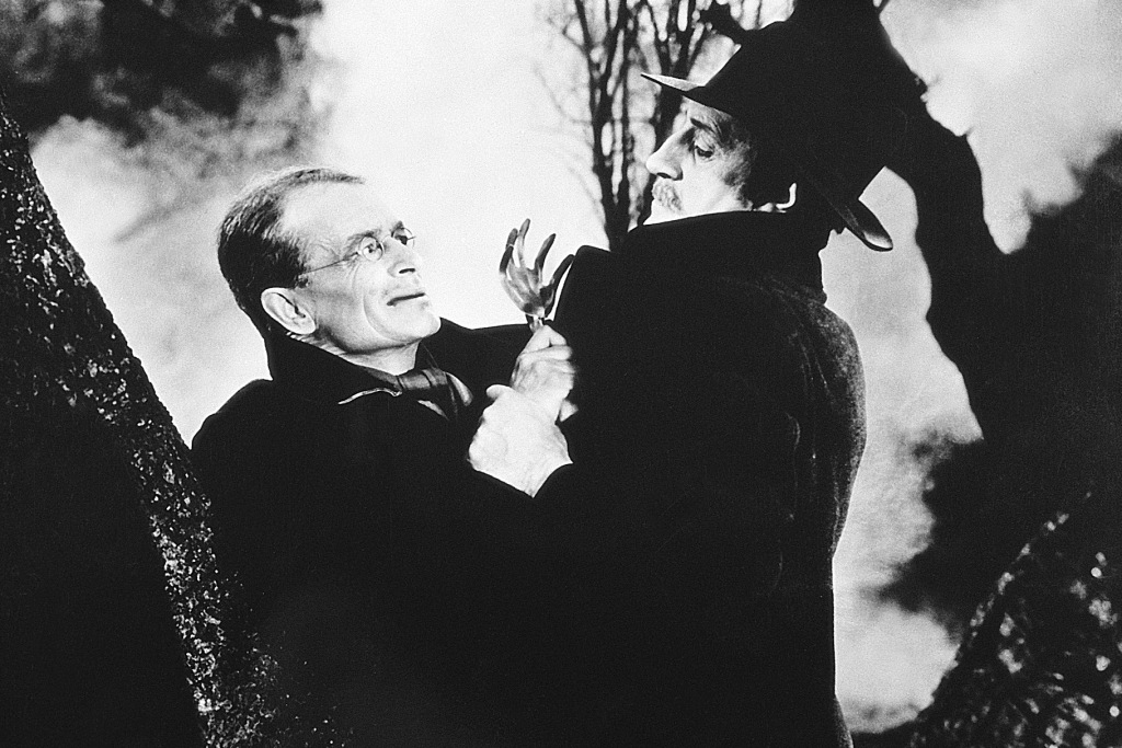 Кадры из Шерлок Холмс: Багровый коготь (1944)