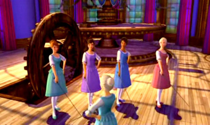 Кадры из Барби и три мушкетера (2009)