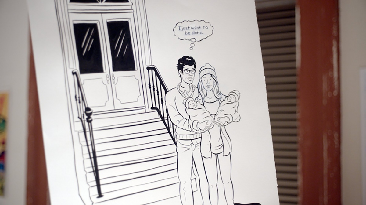 Кадры из Люди, места, вещи (2015)