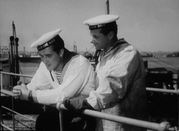 Кадры из Тень у пирса (1955)