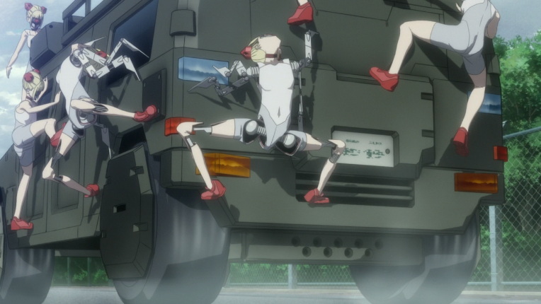 Кадры из Призрак в доспехах у истоков: Грань 1 — Боль призрака (2013)