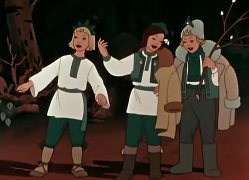 Кадры из Двенадцать месяцев (1956)