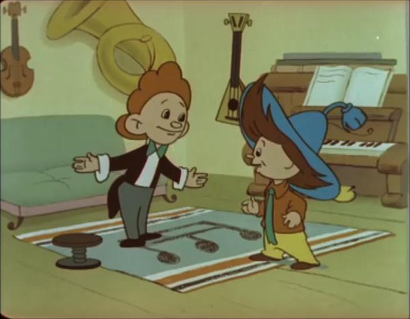 Кадры из Незнайка учится (2006)