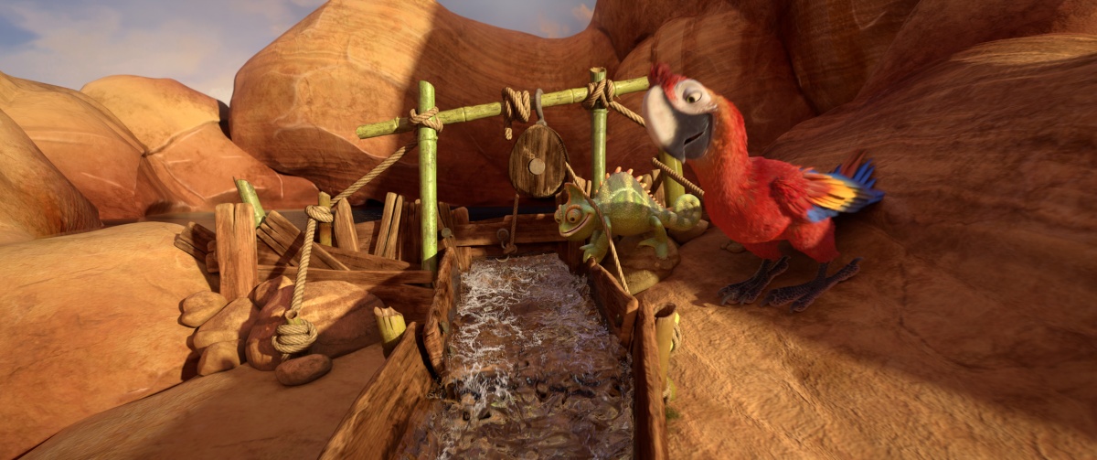 Кадры из Робинзон Крузо: Очень обитаемый остров (2016)