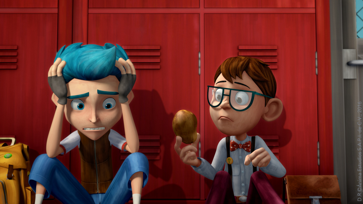 Кадры из Тайна семьи монстров (2017)