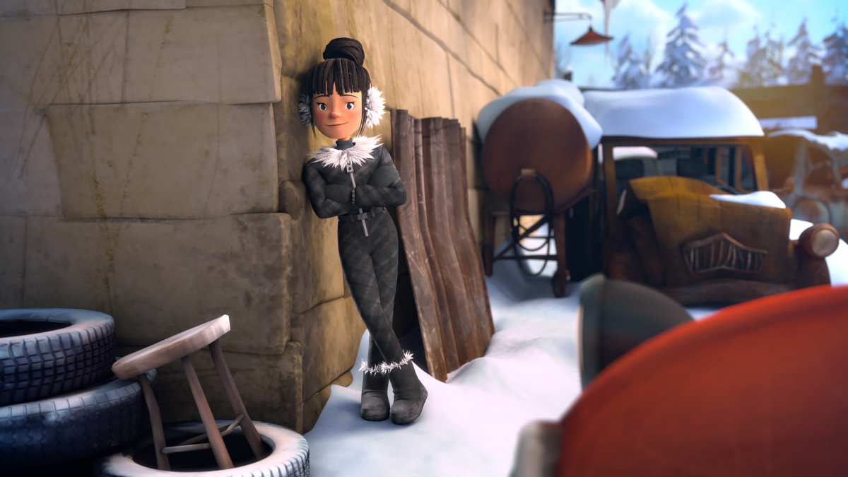 Кадры из Снежные гонки (2018)