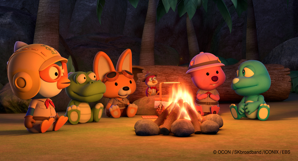 Кадры из Пингвинёнок Пороро. Мир динозавров (2017)