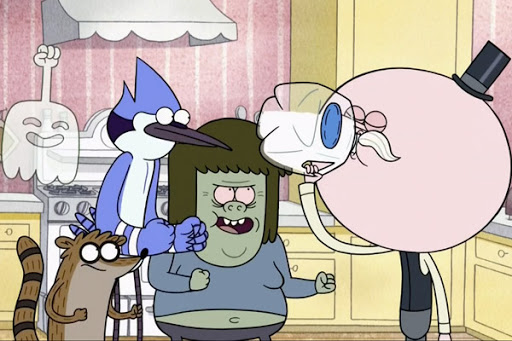 Кадры из Обычное шоу (2010)