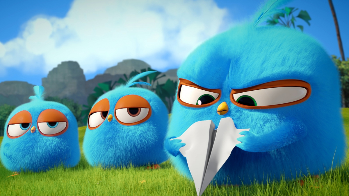 Кадры из Разгневанные птички в синем (2017)