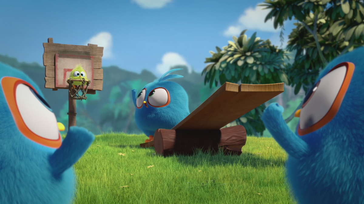 Кадры из Разгневанные птички в синем (2017)