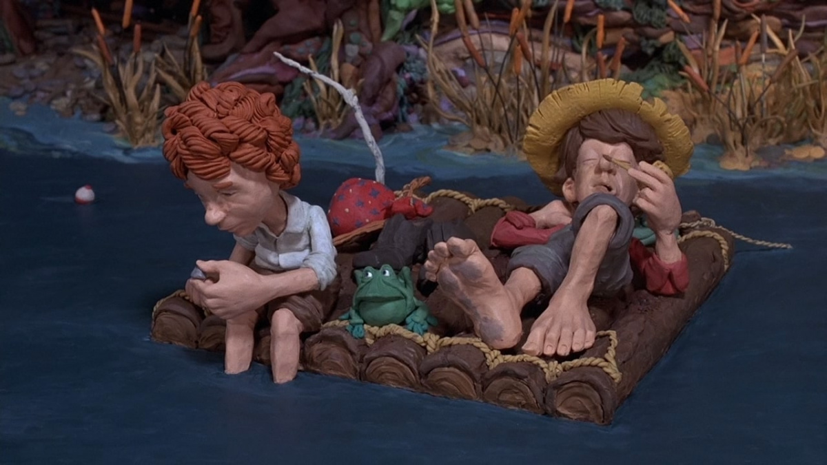 Кадры из Приключения Марка Твена (1985)