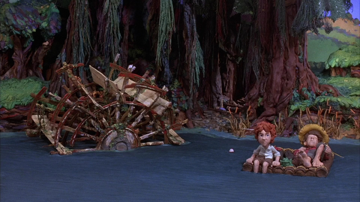 Кадры из Приключения Марка Твена (1985)