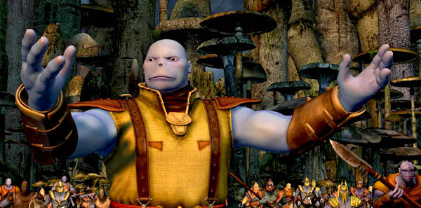 Кадры из Звездная битва: Сквозь пространство и время (2005)