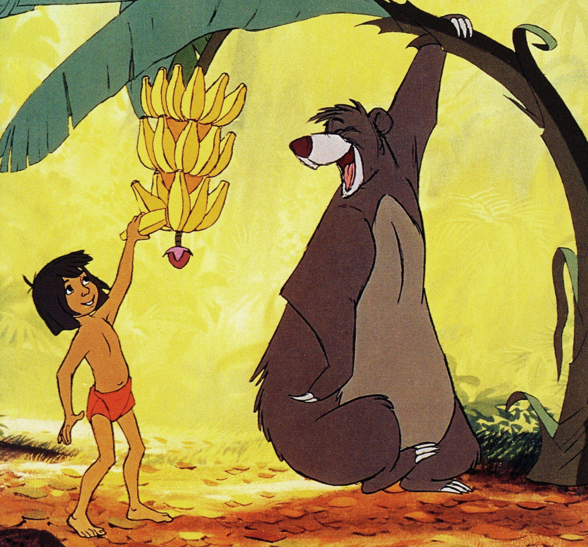Кадры из Книга джунглей (1967)