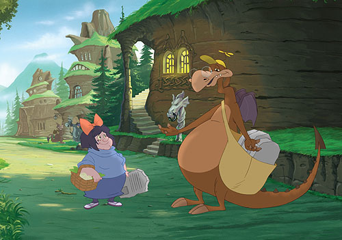 Кадры из Кевин в стране Драконов (2002)