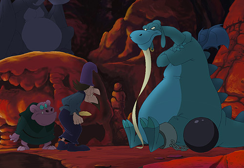 Кадры из Кевин в стране Драконов (2002)