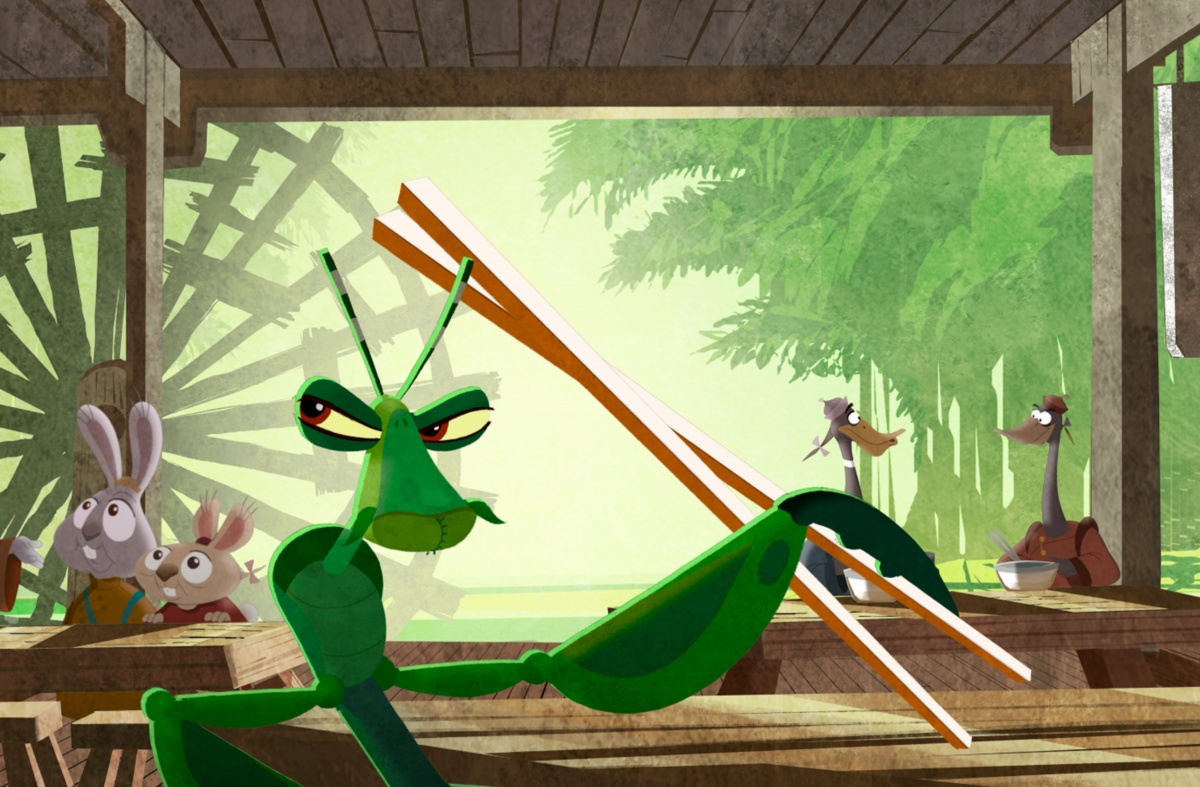 Кадры из Кунг-фу Панда: Секреты неистовой пятерки (2008)