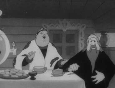 Кадры из Сказка о попе и его работнике Балде (1940)