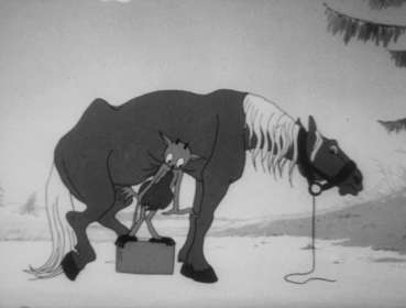 Кадры из Сказка о попе и его работнике Балде (1940)