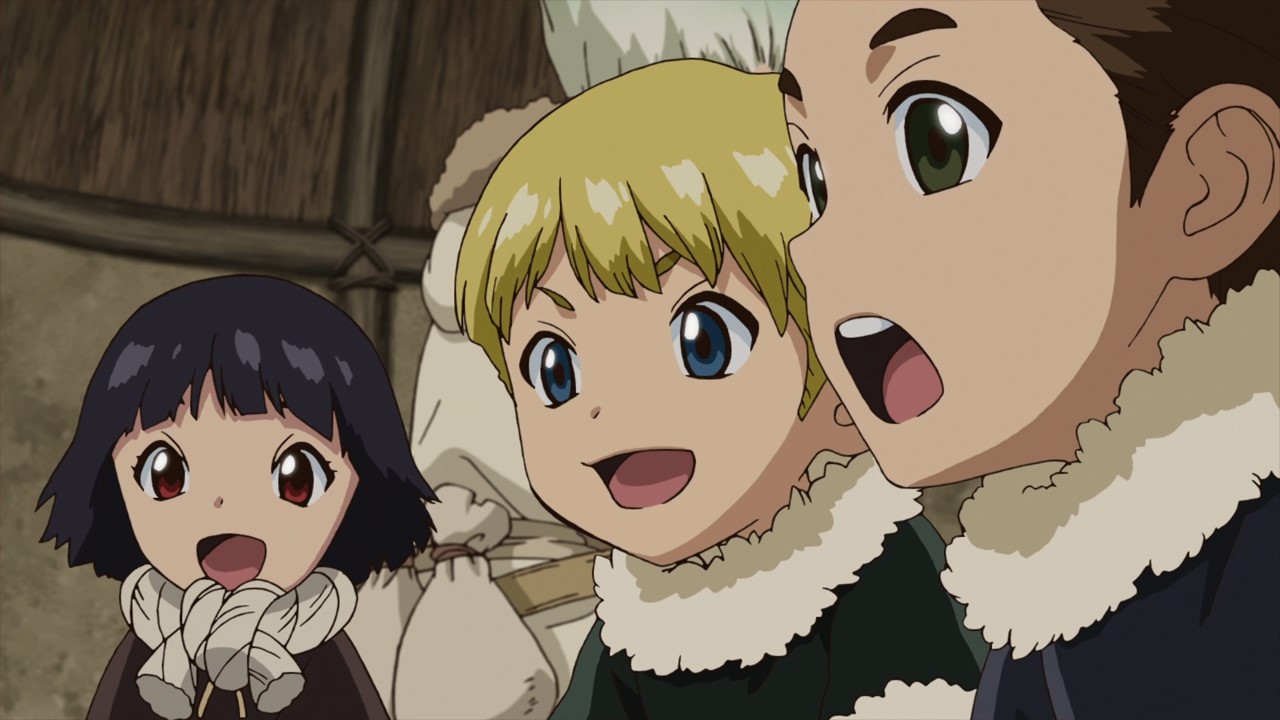 Кадры из Доктор Стоун (2019)