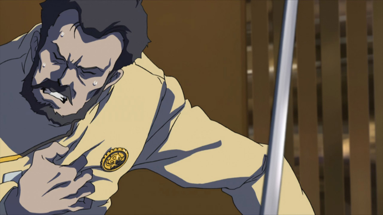 Кадры из Мобильный воин Гандам: Истоки. Прибытие Красной кометы (2019)