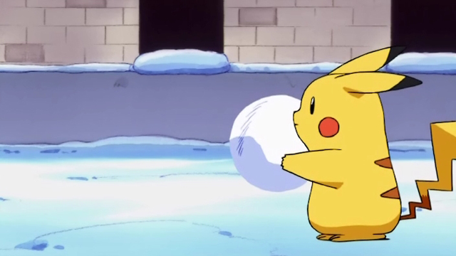 Кадры из Покемон: Пикачу зимой 2001 (2000)