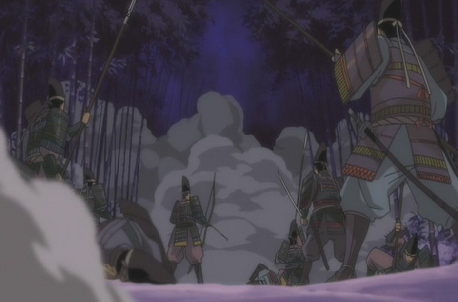 Кадры из Инуяся. Фильм 3: Меч, покоряющий мир (2003)