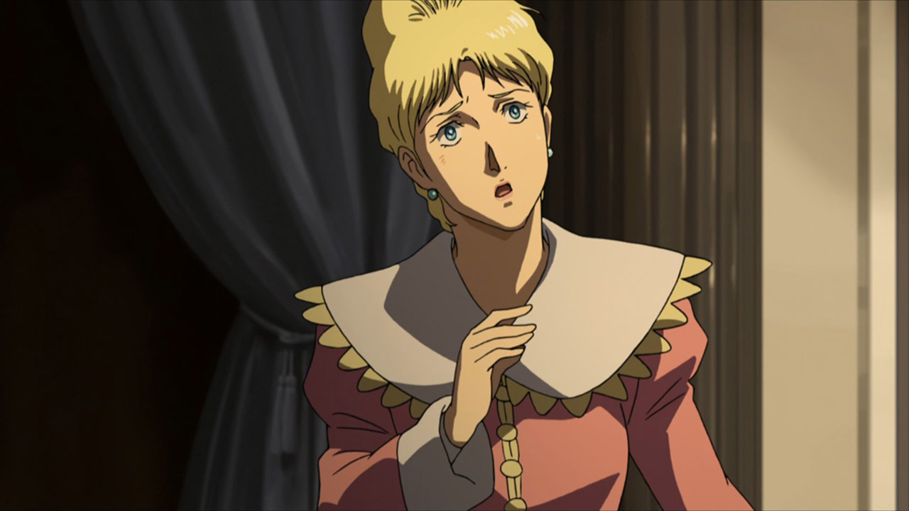 Кадры из Мобильный воин Гандам: Истоки. Прибытие Красной кометы (2019)