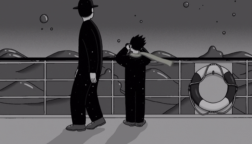 Кадры из Кит на стеклянной волне (1998)