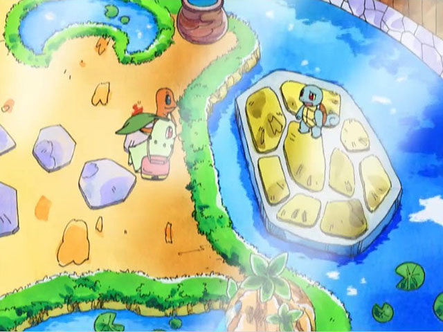 Кадры из Покемон: Таинственное подземелье — Команда Go-Getters за пределами ворот! (2006)