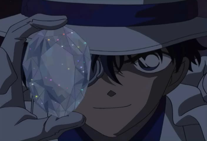 Кадры из Детектив Конан OVA 04: Конан, Кид и «Мать кристаллов» (2004)