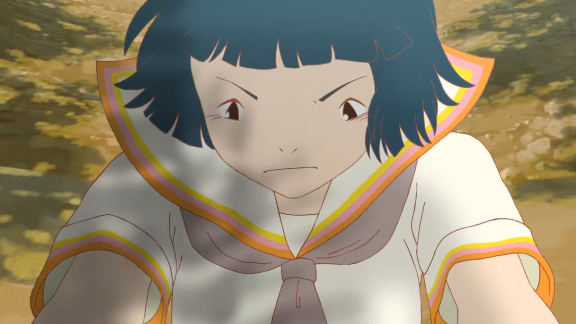 Кадры из Мацу, Ямма и Мобуру: Загадка семи камней и летающего замка (2013)