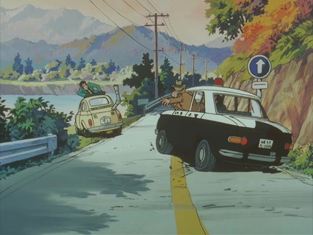 Кадры из Люпен III: Заговор клана Фума (2003)