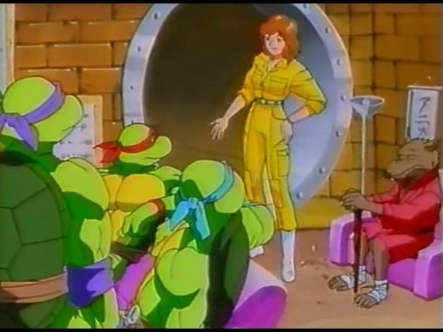 Кадры из Черепашки-ниндзя: Легенда Супермена (1996)