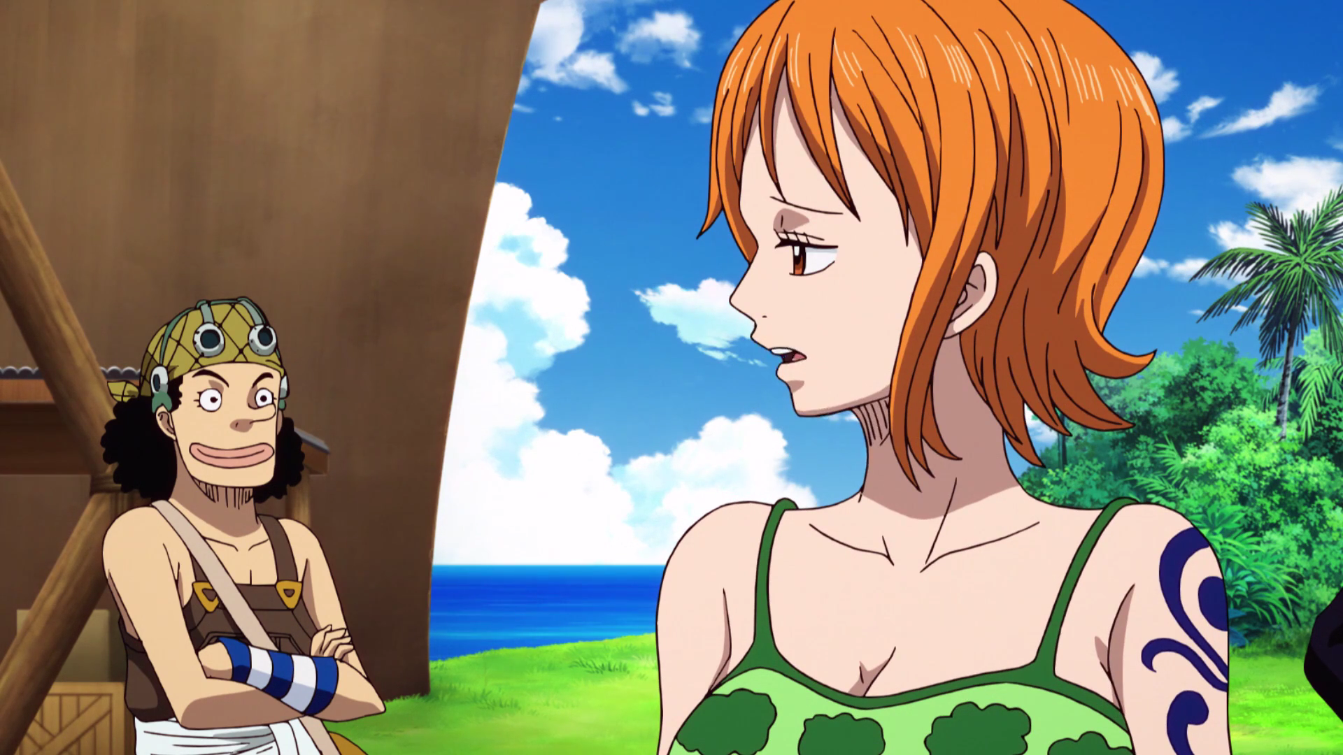 Кадры из Ван-Пис: Эпизод Небесного острова (2018)