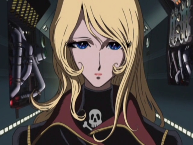 Кадры из Бесконечная одиссея капитана Харлока (2002)