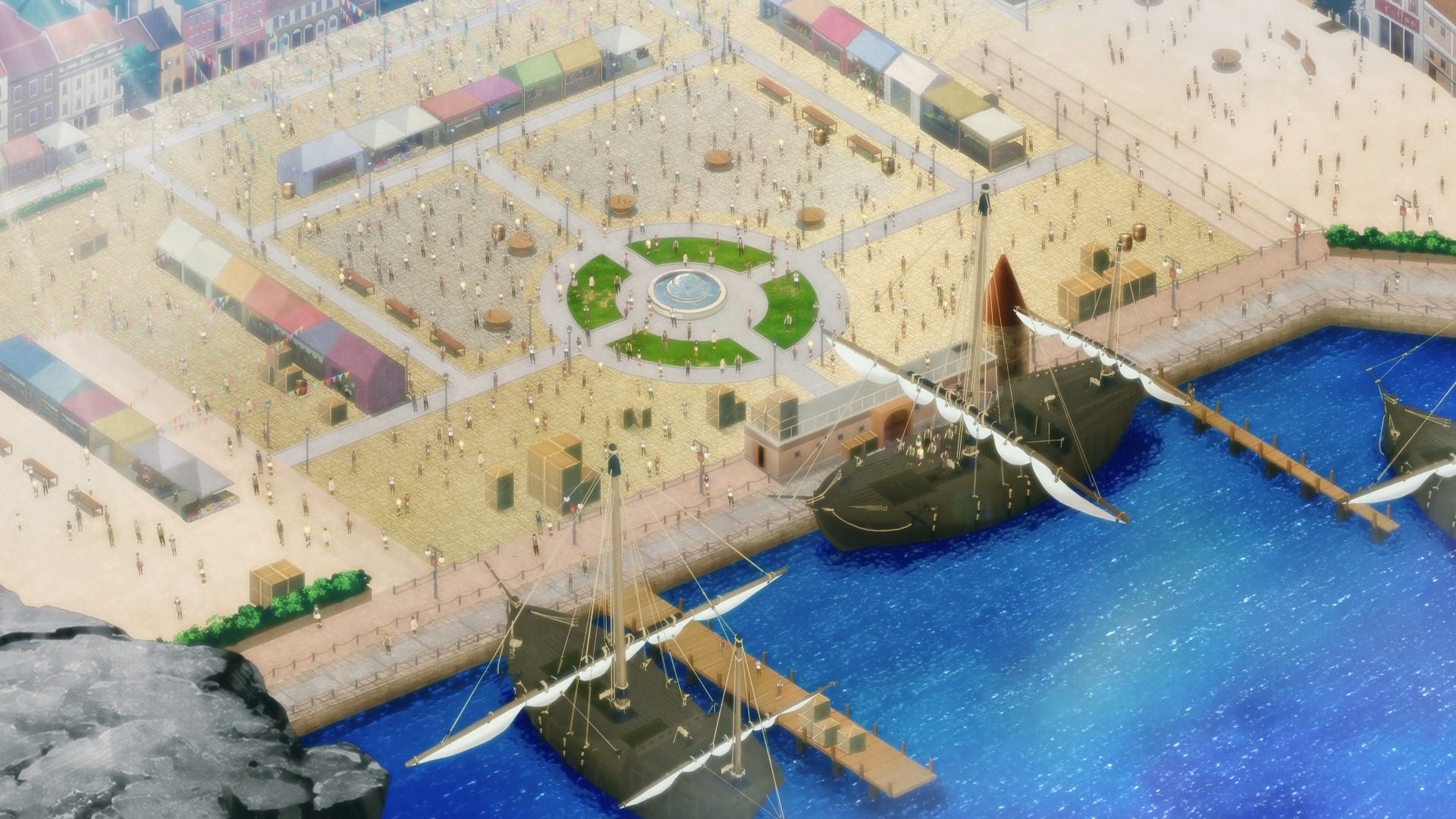 Кадры из Чёрный клевер: Меч короля магов (2023)