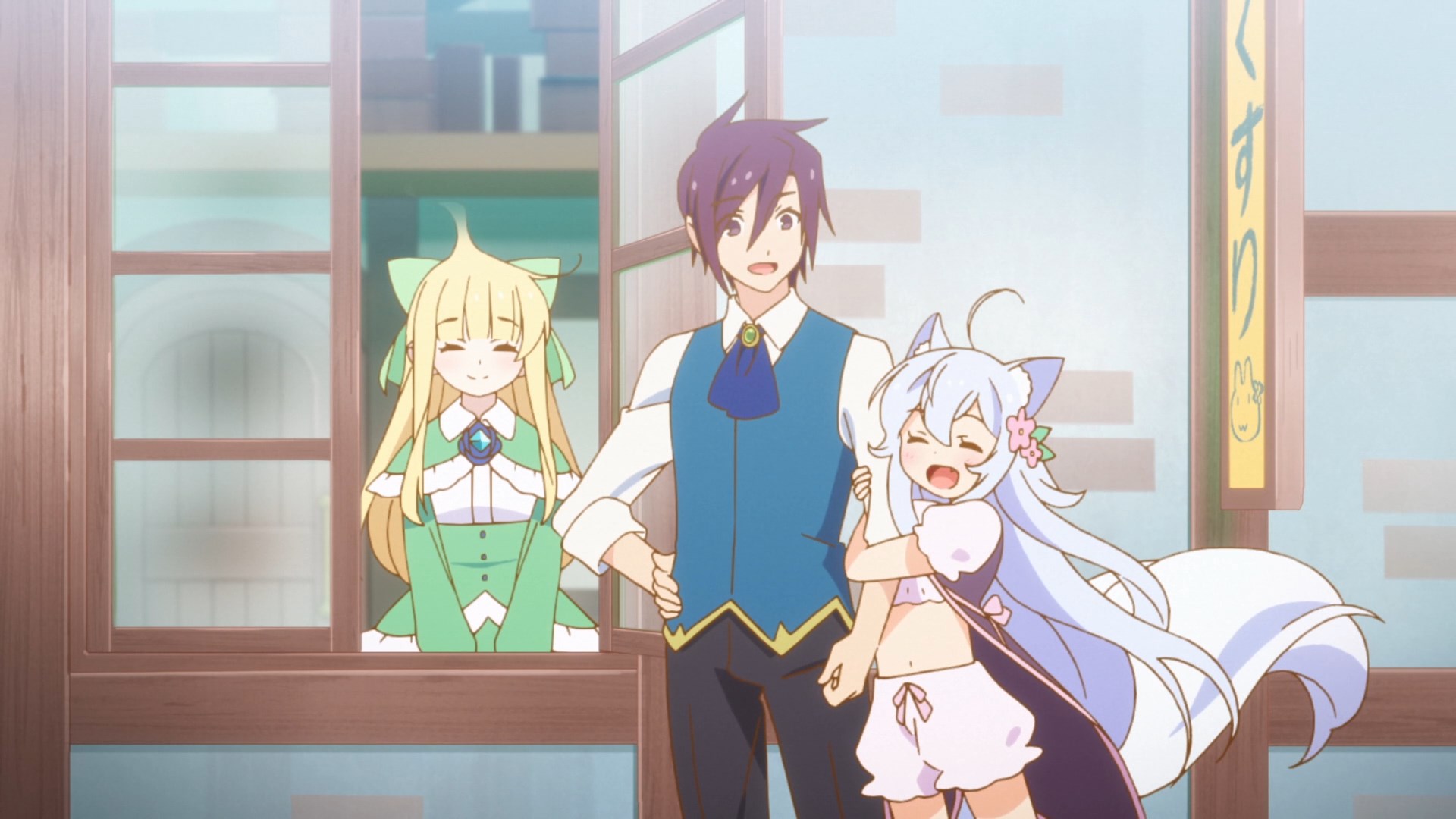 Кадры из Размеренная жизнь фармацевта-читера: Открыть аптеку в другом мире (2021)