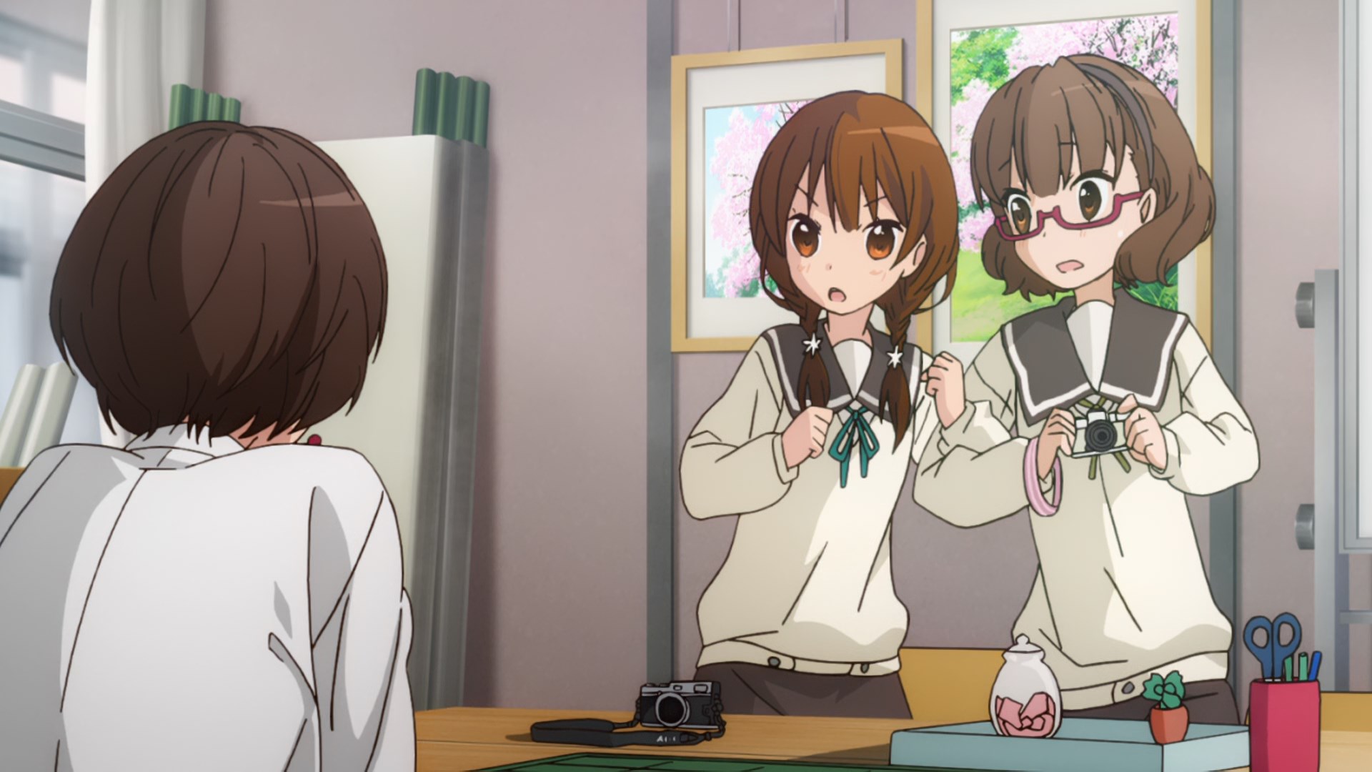 Кадры из Тамаюри: Фотография с выпускного, фильм первый. Знамения (2015)