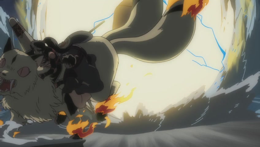 Кадры из Инуяся. Фильм 4: Пламя острова Хорай (2004)