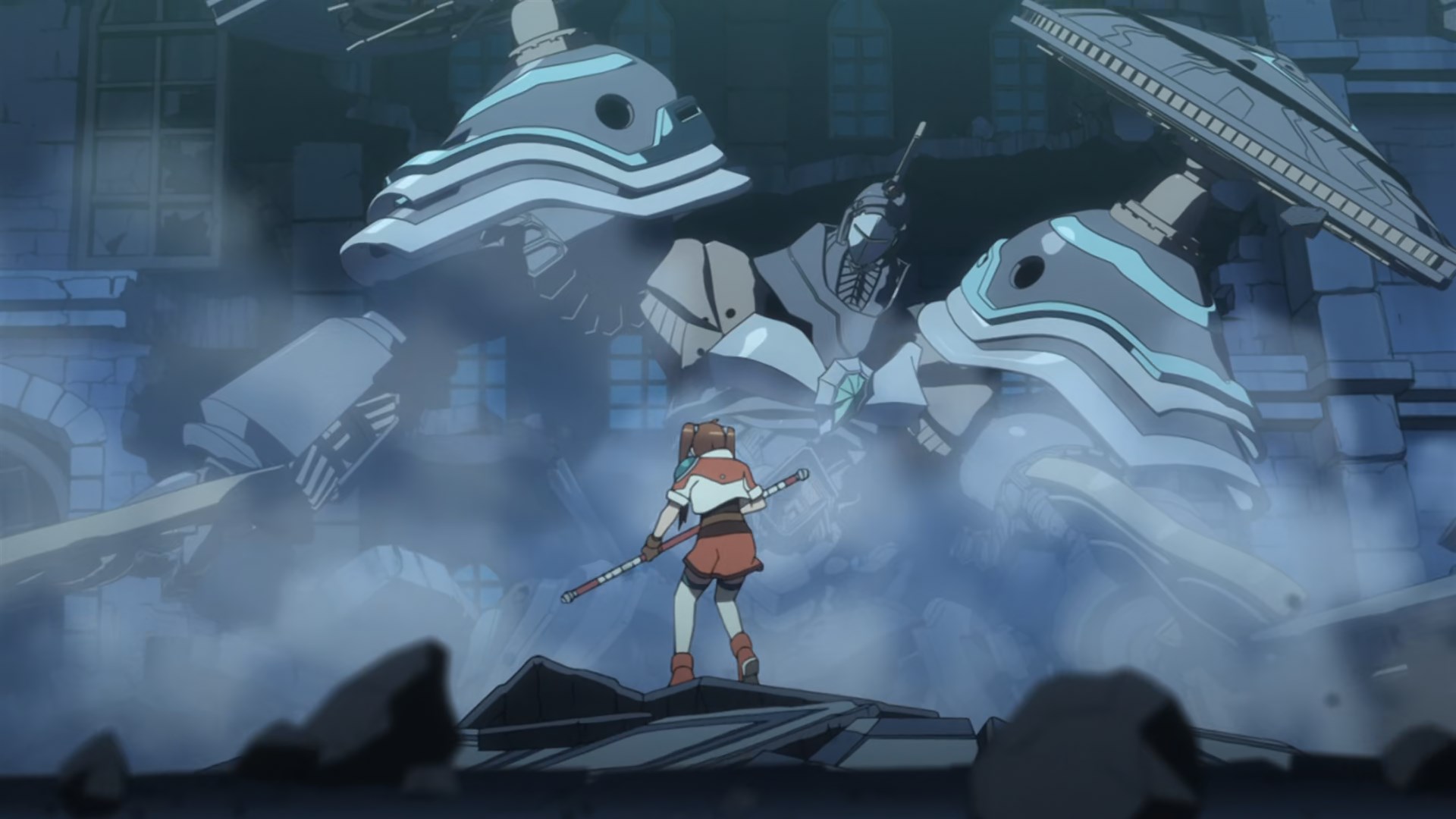 Кадры из Легенда о героях: Следы в небе (2011)