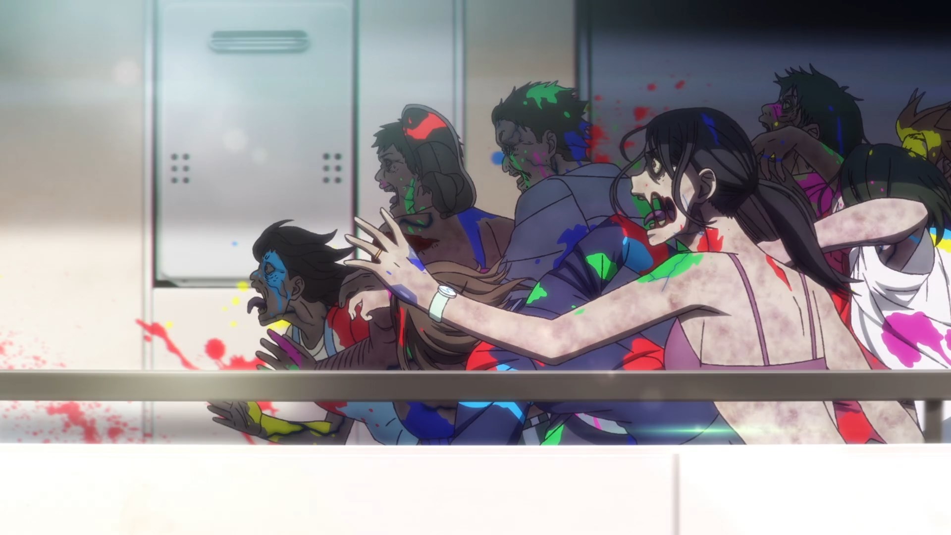 Кадры из Зомби-апокалипсис и список из 100 дел, что я выполню перед смертью (2023)