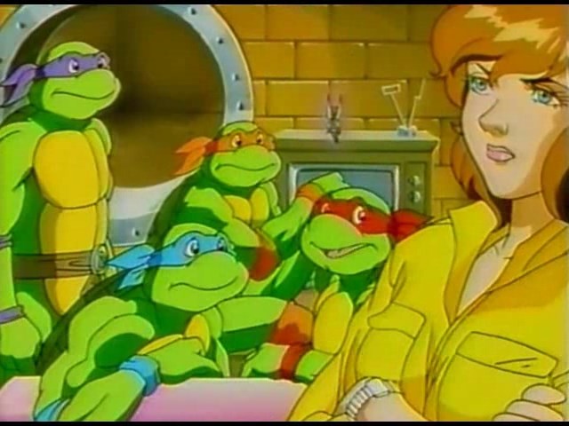 Кадры из Черепашки-ниндзя: Легенда Супермена (1996)